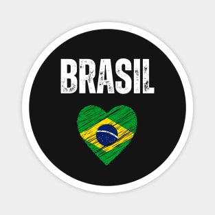 Brazil flag, brazilian flag Magnet